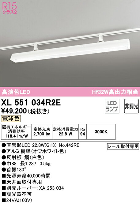 オーデリック　XL551034R2E　ランプ別梱包 Σ