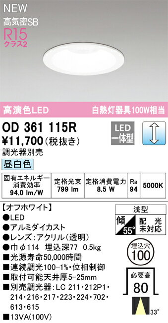 ǥåOD361115RLED饤 