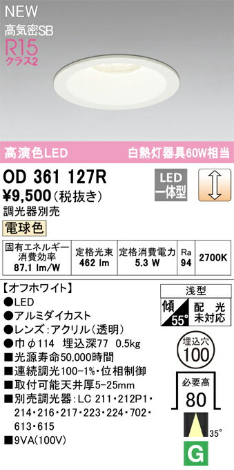 ǥåOD361127RLED饤 