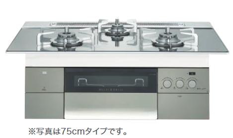 ノーリツ　N3S14PWASKSTESC 都市ガス用　ビルトインコンロ 60cmタイプ プログレ PROGRE ⇒□