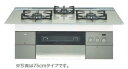ノーリツ N3S15PWAS6STEC プロパン用 ビルトインコンロ 75cmタイプ プログレ PROGRE ⇒□|詳細画像