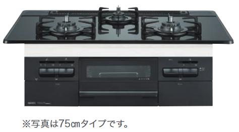 ノーリツ　N3WT6RWASKSIEC プロパン用　ビルトインコンロ 60cmタイプ Fami ⇒□