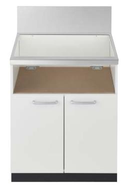 ノーリツ　NLA6031W　両開扉収納庫 ホワイト ⇒□