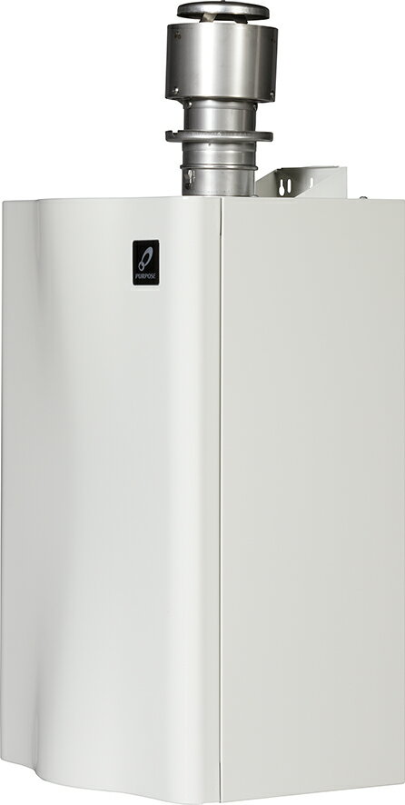 パーパス　CC-01〔LH28〕　給湯器部材 配管カバー ニューホワイト　⇒□