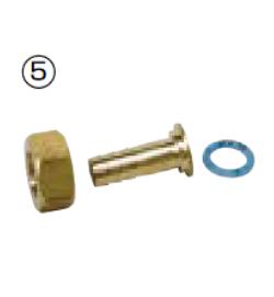 パーパス　ZSJT9　ホースニップル LHアダプター3/4×13A(10) 　⇒□