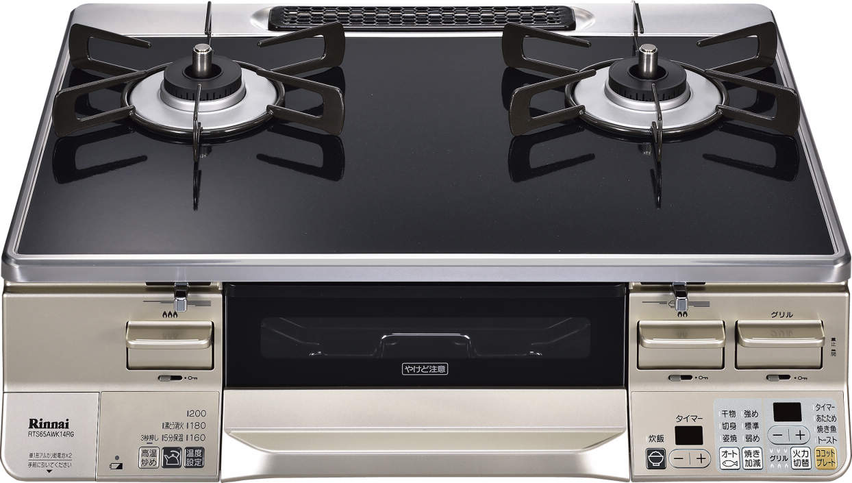 リンナイ　RTS65AWK1R-CL プロパンガス用　テーブルコンロ ラクシエ 〇[G]