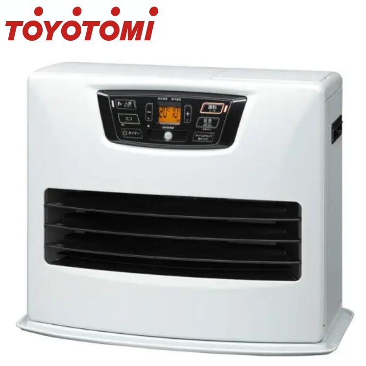 【2025年モデル】トヨトミ　LC-S53P(WT)　石油ファンヒーター 人感センサーモデル 【ホワイト】　〇