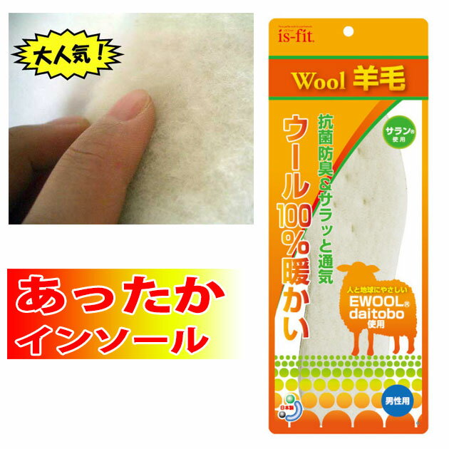 モリト 羊毛インソール 靴の中敷 あったかい 防寒 インソール 中敷き インソール レディースサイズ有り 寒さ対策 メンズ 立ち仕事 スリッポン