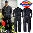 Dickies ディッキーズ 通年作業服 作業着 ストレッチデニムツナギ D-706