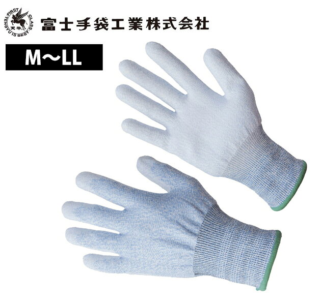 富士手袋工業 25-10C 手袋 メガトンパワー 耐切創 PUコーティング