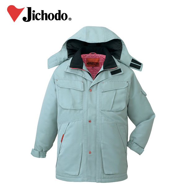 【スーパーSALE】 作業服 作業着 ワークウェア 自重堂 秋冬作業服 コート(フード付) 48353 防寒 防寒着 防寒作業服 ワークウェア コート 防寒コー...