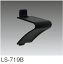 SPG　サヌキ　SUS棚柱用 棚受　LS-719B　V型ステンレス製・ラバーなし　本体：ブラック色