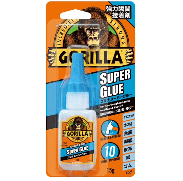KURE　呉工業　GORILLA　ゴリラ　スーパーグルー　15g　強力瞬間接着剤