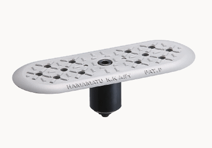 ムガイ セーフティキャップ 歩道専用 手掛け穴適用幅:30-35mm グレー コンクリート蓋手掛穴用安全カバー ※本品はメーカーから直送いたします