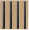 エムアンドエフ 線鋲 グレー 280×27×5mm (300mm角) 線鋲4本付 × 1枚 JF280-4-17型 ポリアセタール樹脂製 ※メーカー直送品のた...