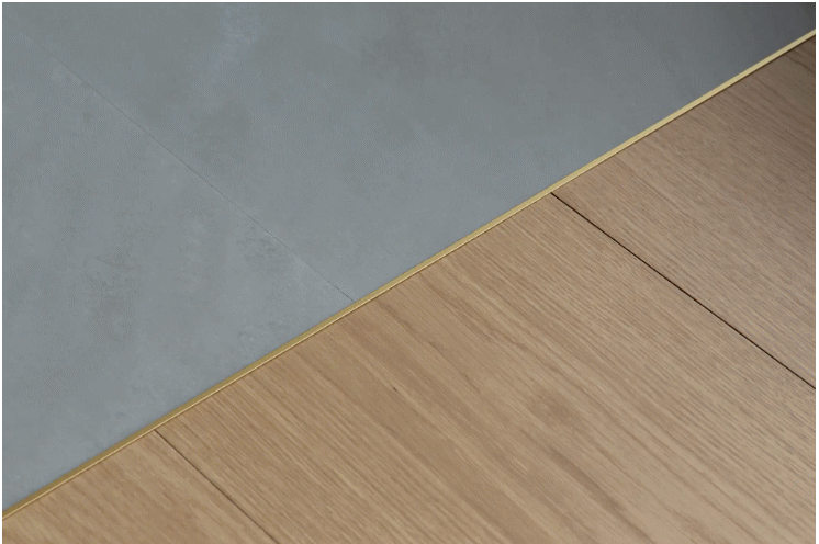 樂天商城 - 森田アルミ工業　keid　アルミ床見切り　W4×T12.5×L1820　KED183-GL　ゴールド × 3本セットで