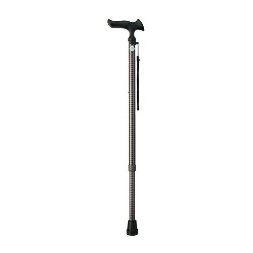 Fuji Home(フジホーム）Walking Stick(ステッキ・杖)WB3744かるがも オム 伸縮S・M兼用千鳥格子