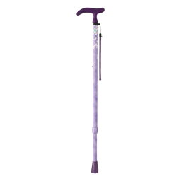 Fuji Home(フジホーム）Walking Stick(ステッキ・杖)WB3751アクティブグレース 伸縮S桜パープル