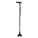 楽天金物PRO楽天市場店【送料無料】メーカー直送品Fuji Home（フジホーム）Walking Stick（ステッキ・杖）WB3842かるがも オム 4点DX 伸縮S・M兼用千鳥格子ステッキ つえ 杖軽量 おしゃれ 歩行器 介護杖 介護 歩行補助 立ち上がり補助 敬老の日 ギフト プレゼント