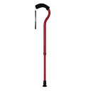 楽天金物PRO楽天市場店【送料無料】メーカー直送品超軽量　Fuji Home（フジホーム）Walking Stick（ステッキ・杖）WB3884フラミンゴN 伸縮ディープレッド