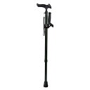 【送料無料】メーカー直送品Fuji Home(フジホーム）Walking Stick(ステッキ・杖)WB3932かるがも オム 補助グリップ付 伸縮S・M兼用ストライプ受注生産