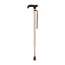 Fuji Home(フジホーム）Walking Stick(ステッキ・杖)WB3934ベーシック 伸縮Sステンシルピンク