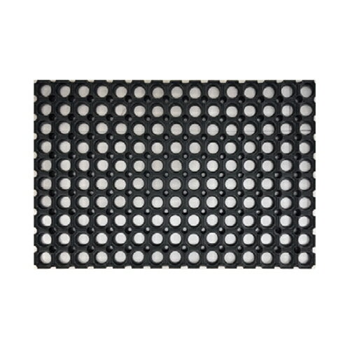 【お得な10枚セット】アサヒペン 有孔ラバーマット 滑り止め RM-4060サイズ：奥行40cm × 幅60cm × 厚み2.2cm（1枚あたり）滑りどめ すべり止め 屋外用 ゴムマット 玄関 駐車場 雪道 泥はね防止 穴あきゴムマット 駐車場 通路 庭 芝生養生 雪対策