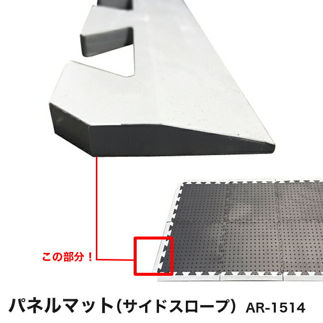 Rakuten - 【アラオ】パネルマット（すべり止めマット）用のサイドスロープ AR-1514