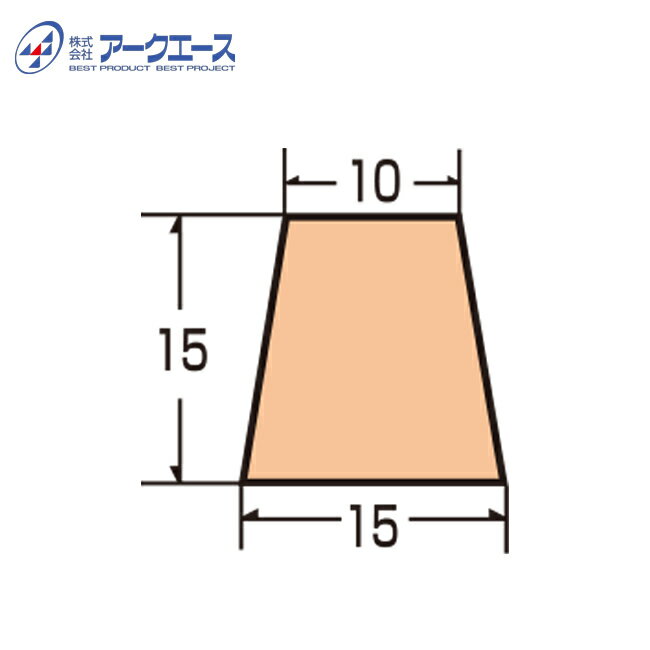 Rakuten - ※送料別途※ 発泡目地棒M-1W　15×15×10mm 【200本入】