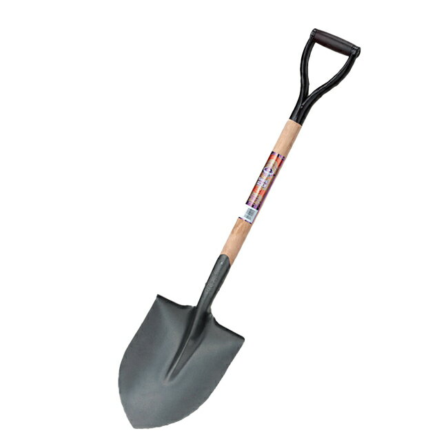 Rakuten - 【サンピース】[菱網] 木柄 丸ショベル970×232×292mm 1.7kg