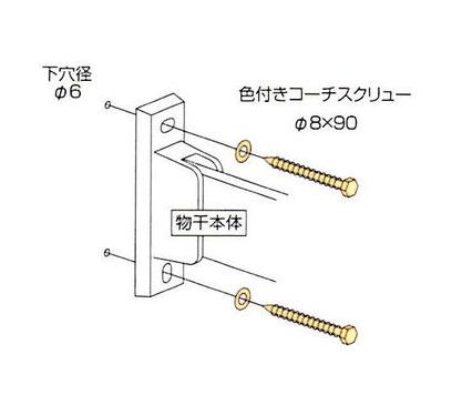 ホスクリーン取付パーツ HP-6 2本入 ※1セットの場合は2個お買い求めください。 ホスクリーン取付パーツ HP-6 2本入 ※1セットの場合は2個お買い求めください。