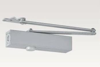 ニュースター　ドアクローザー　P-7001型　パラレル一般用ステー　ストップ機能なし　シルバー色