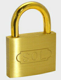 SOL 2500番南京錠　70mm（1個価格）同一鍵　キーナンバー：A23432　ソール 70ミリ 同一キー仕様