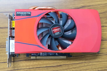 【中古】 玄人志向 RD-R9-270X-E2GB グラフィックボード（ビデオカード）