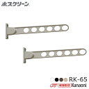\最強配送/ 送料無料 川口技研 RK-65 窓壁用ホスクリーン 2本入り 木下地用取付パーツ付 物干し 屋外用