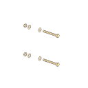 川口技研 ホスクリーン HP-1 物干取付パーツ アルミ支柱取付用パーツ