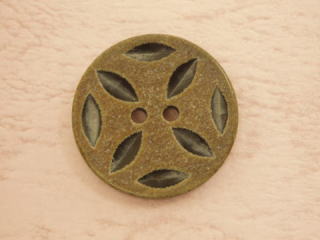 水牛(ホーン)ボタン-15mmHBTM-7923148-15【ネコポス便OK】