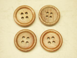 木ボタン-18mm【4個で420円】WBOD-K3119-18【ネコポス便OK】
