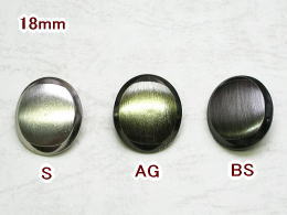 ジャケット用メタルボタン-18mm 4個で360円(税別)MBKN-203-18【ネコポス便OK】
