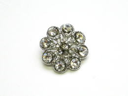 ビジューボタン(装飾ボタン)BJBEM-M27/40340-1-21【ネコポス便OK】