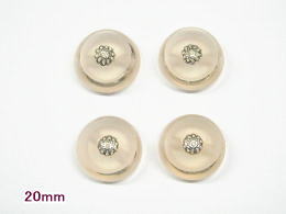 Button - 激安ボタン-20mm(1袋4個で300円)SPB-3035【ネコポス便OK】