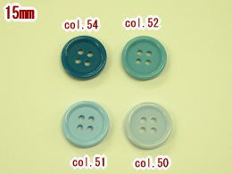 Rakuten - お買得-手芸用ボタン-15mm【1袋12個で360円(税別)】SPB-5013【ネコポス便OK】