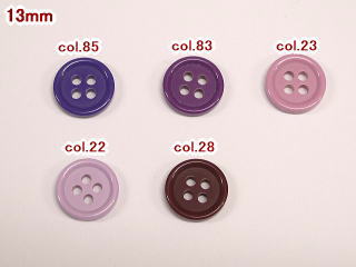 Rakuten - お買得-手芸用ボタン-13mm【1袋12個で300円(税別)】SPB-5024【ネコポス便OK】