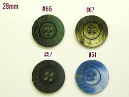 ジャケット用ボタン-28mm-2PBAZ-8175 -28-2【ネコポス便OK】