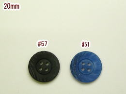 ジャケット用ボタン-20mm-2PBAZ-8175-20-2【ネコポス便OK】