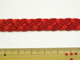 ブレード(縁飾りテープ)-赤【10cm単