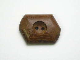 Rakuten - 木ボタン-茶 35mm【1個単位販売】WBAZ-131969-4235【ネコポス便OK】