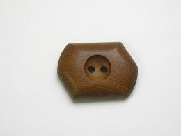Rakuten - 木ボタン-茶 30mm【1個単位販売】WBAZ-131969-4230【ネコポス便OK】