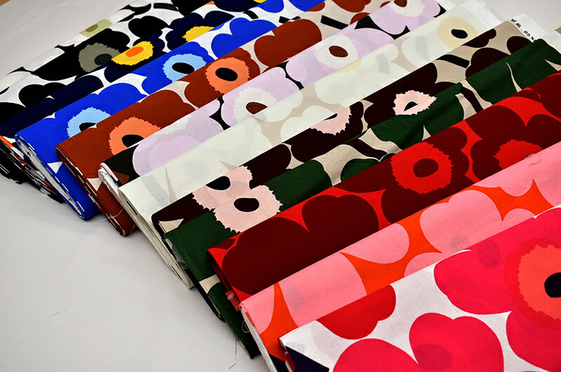 marimekko ピエ二ウニッコ 綿 生地 カナリヤ 【メール便配送 1.5mまで】30cm（数量3）以上10cm単位でご注文ください！