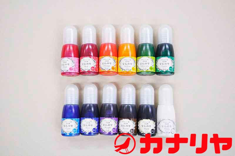 カナリヤ レジン 着色剤 パジコ 宝石の雫 10ml